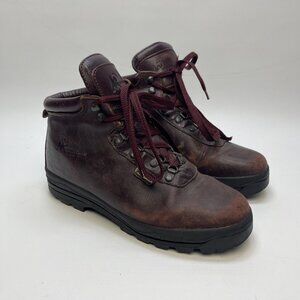 Mountain Gear Footwear Hiking Boots Mens 9.5 US Full Grain Brown Leather Lace Up